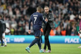 Kylian Mbappe i Luis Enrique