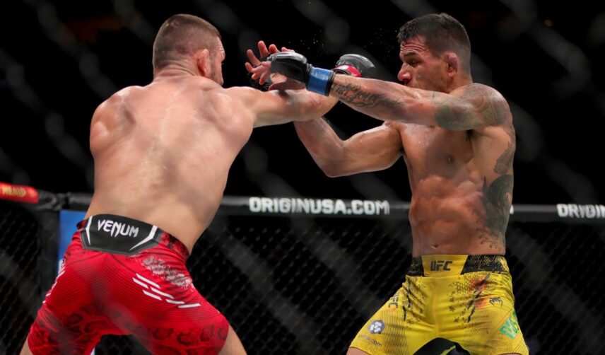 Mateusz Gamrot i Dos Anjos