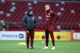 Michał Probierz i Adam Buksa