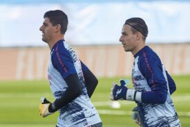 Thibaut Courtois i Andriy Lunin