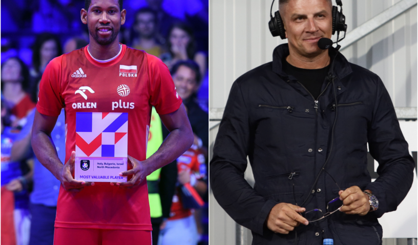 Wilfredo Leon i Mateusz Borek
