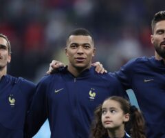 Giroud, Mbappe i Griezmann