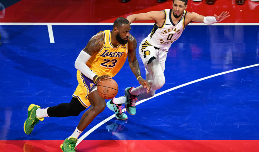 LeBron James i Tyrese Haliburton
