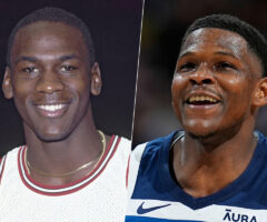 Michael Jordan i Anthony Edwards