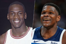 Michael Jordan i Anthony Edwards