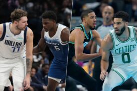 Luka Doncić, Anthony Edwards, Tyrese Haliburton i Jayson Tatum