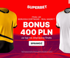 Bonus 400 zł za wskazanie triumfatora Ligi Mistrzów