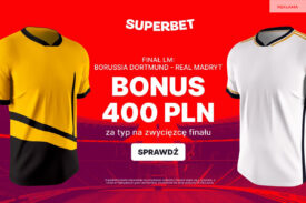 Bonus 400 zł za wskazanie triumfatora Ligi Mistrzów