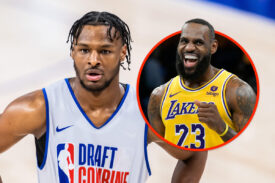 Bronny James i LeBron James