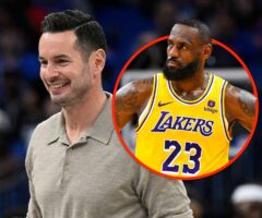 JJ Redick i LeBron James