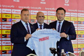 Michał Probierz i Cezary Kulesza