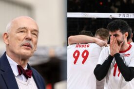 Korwin-Mikke i siatkarze
