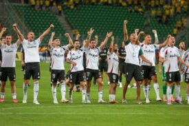 Legia Warszawa po remisie z Brondby