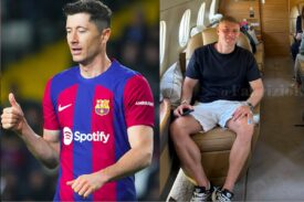 Robert Lewandowski i Artem Dowbyk