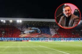 Wiślacka oprawa i Kiko Ramirez