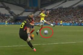kuriozalny gol na igrzyskach olimpijskich