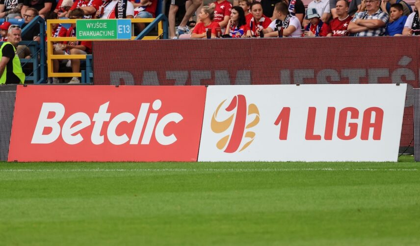 Baner reklamowy Betclic 1. Liga