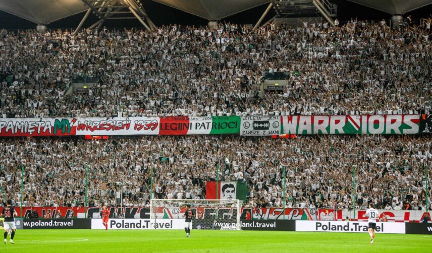 Legia Warszawa kibice