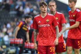 Nicola Zalewski Udinese Calcio vs AS Roma