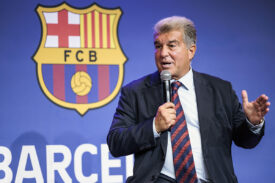 Joan Laporta, prezydent Barcelony