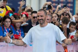 Leonardo Bonucci na festiwalu filmowym