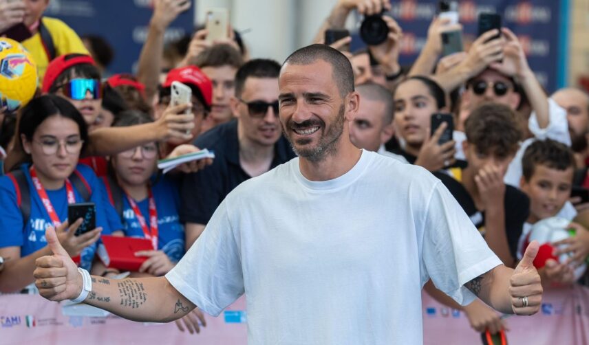 Leonardo Bonucci na festiwalu filmowym