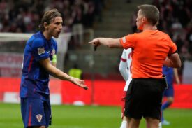 Modrić - sędzia Hernandez