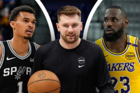 Victor Wembanyama, Luka Doncić i LeBron James