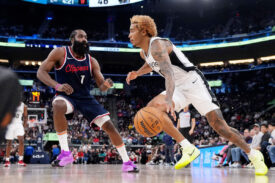 James Harden i Jeremy Sochan