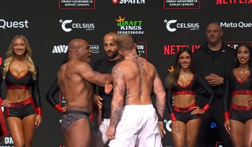 Tyson policzkuje paula