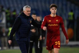 Jose Mourinho & Nicola Zalewski