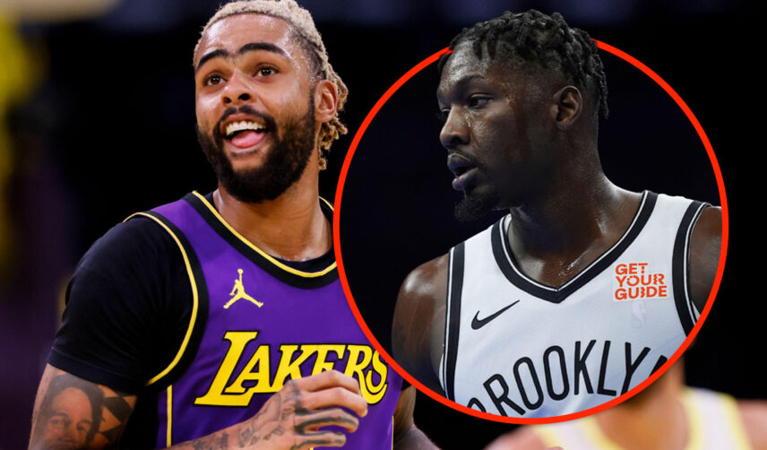 D'Angelo Russell i Dorian Finney-Smith