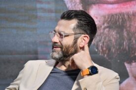 Martin Lewandowski na konferencji przed KSW 94