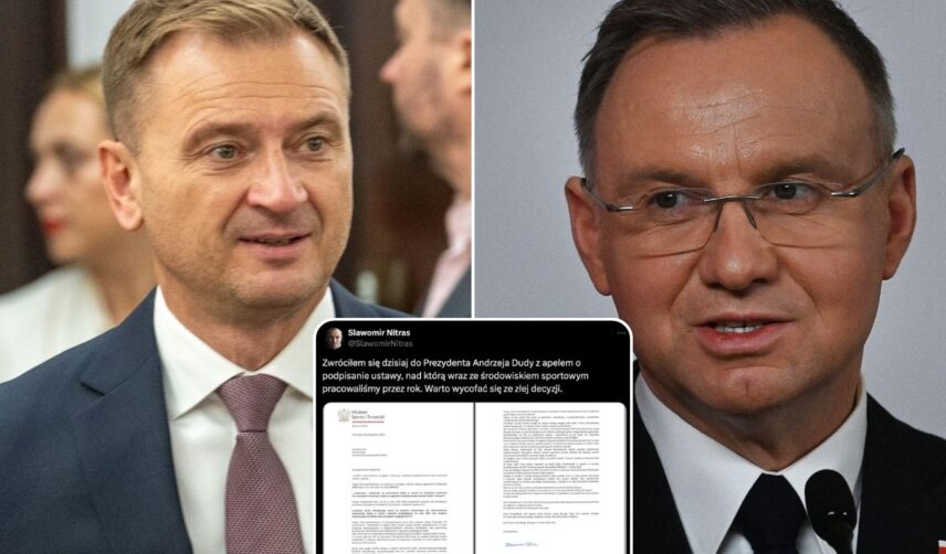 Sławomir Nitras Andrzej Duda list