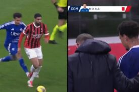 Dele Alli czerwona kartka