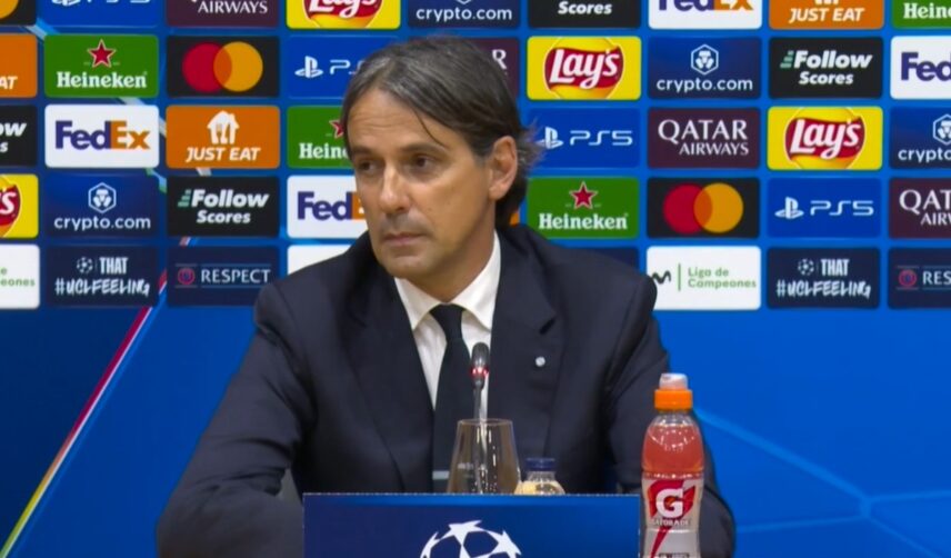 Inter Mediolan trener Simone Inzaghi