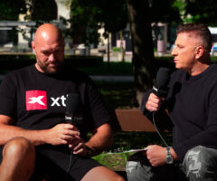 Tyson Fury i Mateusz Borek