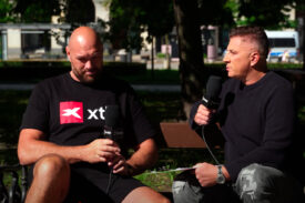 Tyson Fury i Mateusz Borek