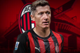 Robert Lewandowski a AC Milan