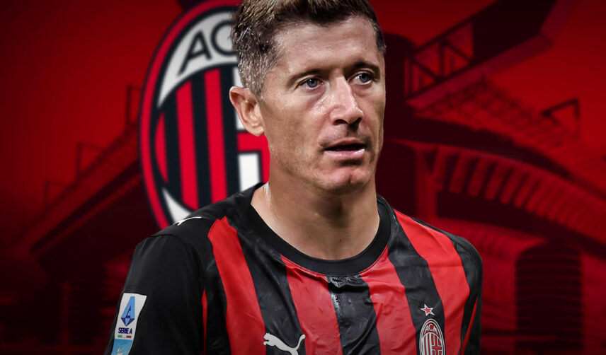 Robert Lewandowski a AC Milan