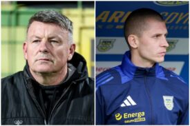 Rafał Górak i Dawid Szwarga