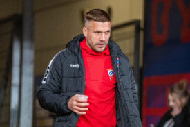 Lukas Podolski w dresie Górnika Zabrze