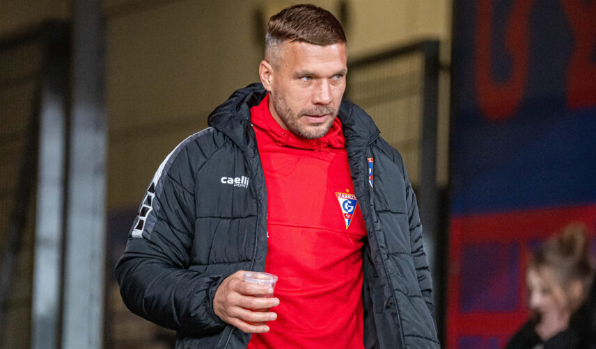 Lukas Podolski w dresie Górnika Zabrze