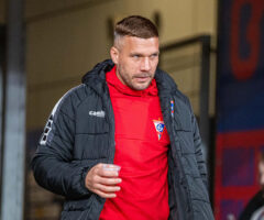 Lukas Podolski w dresie Górnika Zabrze