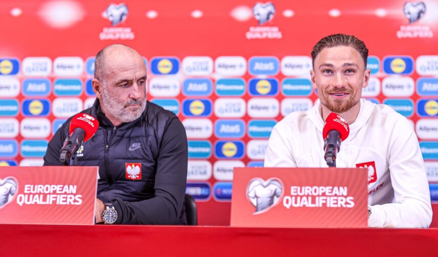 Michał Probierz i Matty Cash
