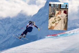 Upadek Lindsey Vonn