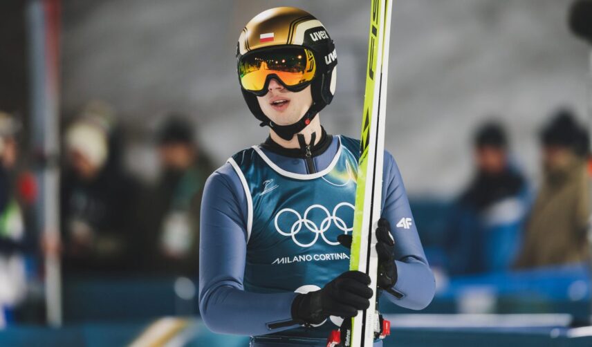 Kacper Tomasiak w Predazzo