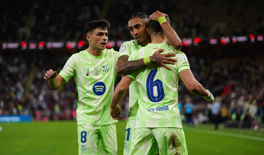 Pedri, Gavi i Raphinha z FC Barcelony