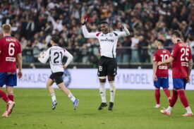 Legia Warszawa - Rakow Czestochowa. Jean-Pierre Nsame
