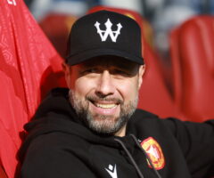 Igor Jovicevic na ławce Widzewa Łódź